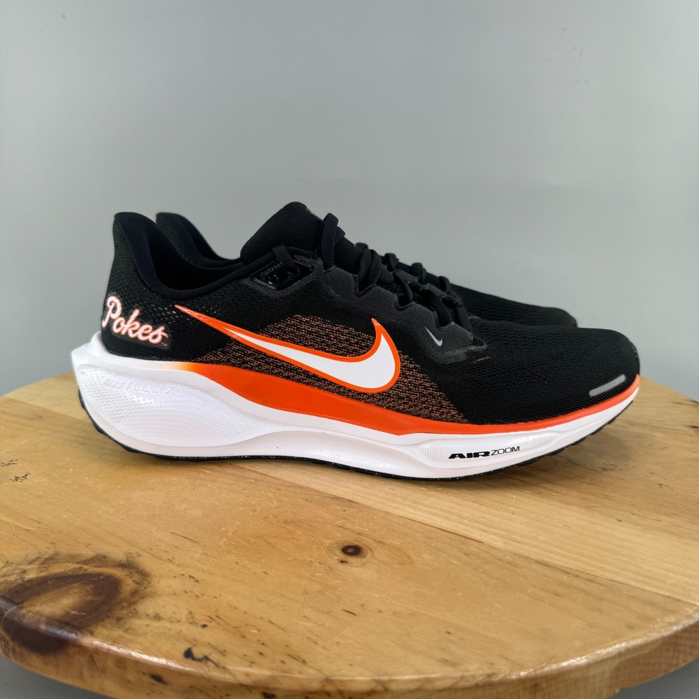 Nike Air Zoom Pegasus 41 Oklahoma State Cowboys Mens Size 12 Running Shoes NEW